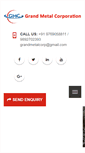 Mobile Screenshot of grandmetalcorporation.com